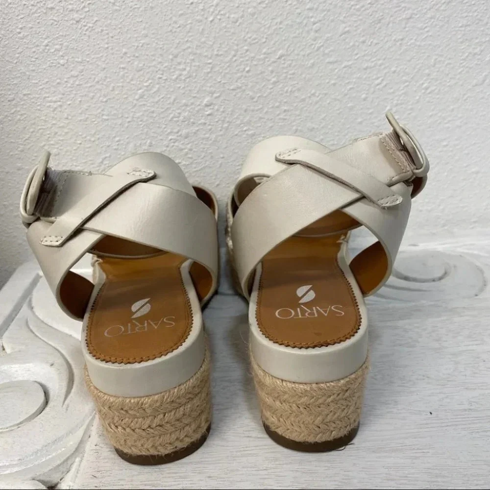 Franco Sarto Women's Lexie‎ Ankle Strap Espadrille 9